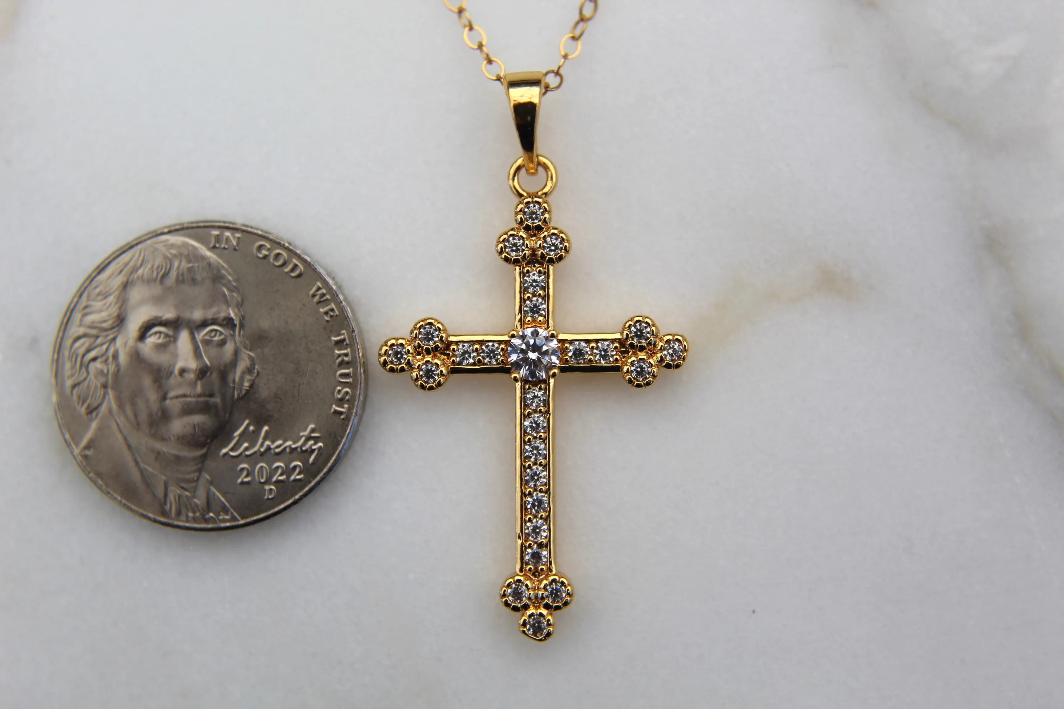 Royal Cross Necklace