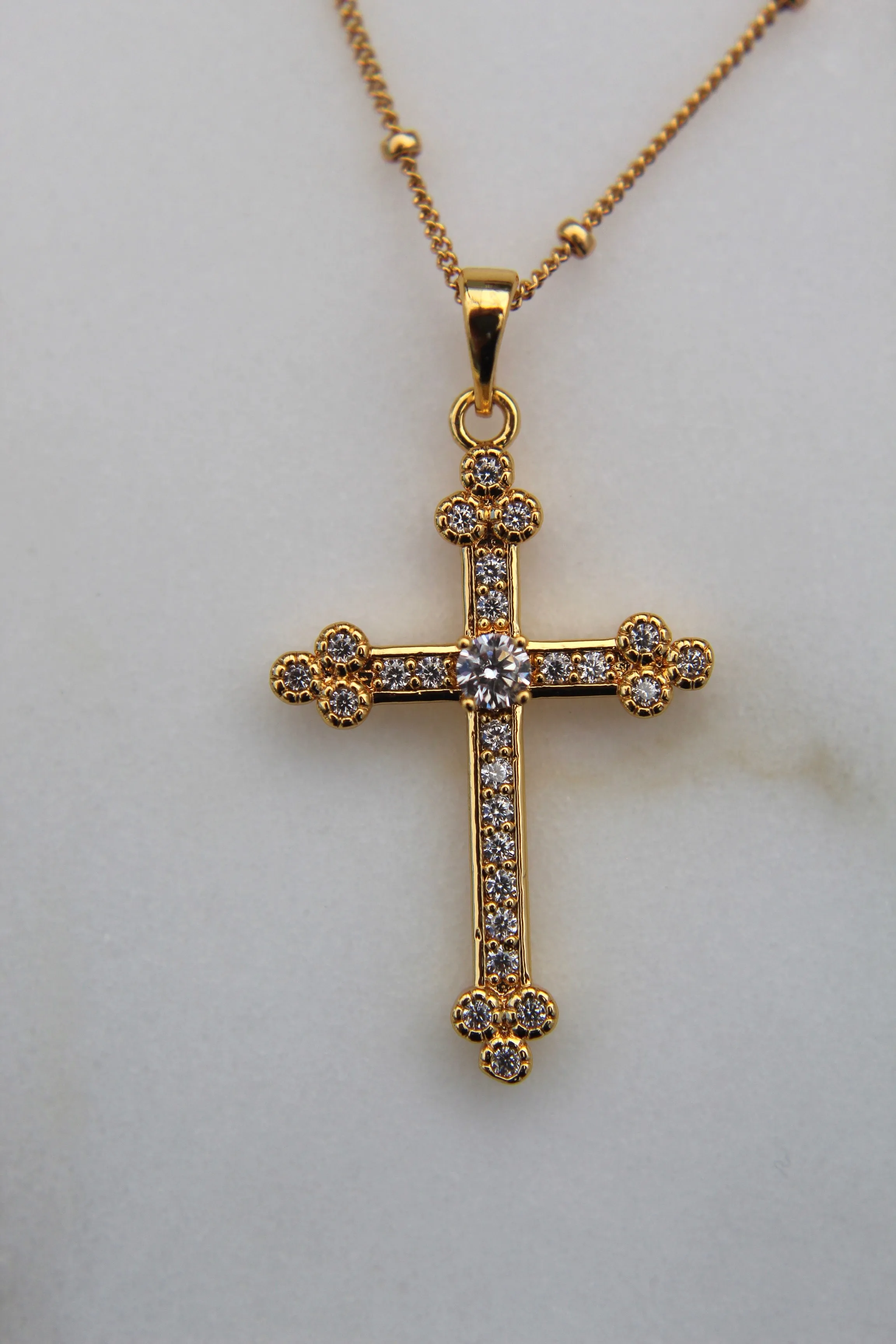 Royal Cross Necklace