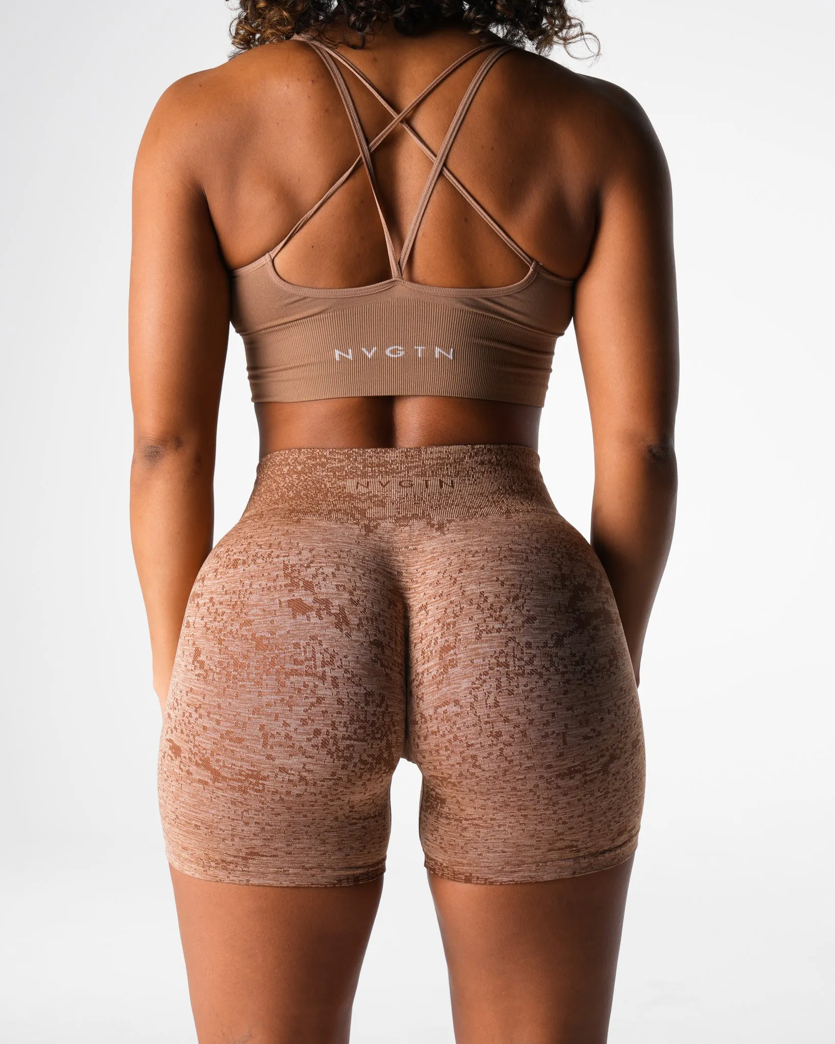 Sand Digital Seamless Shorts