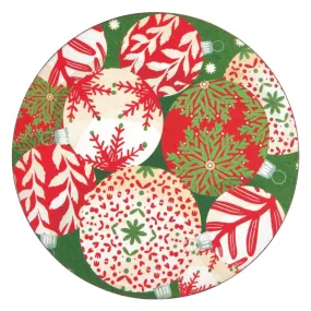 Scandi Ornaments Round Coaster - Set of 4