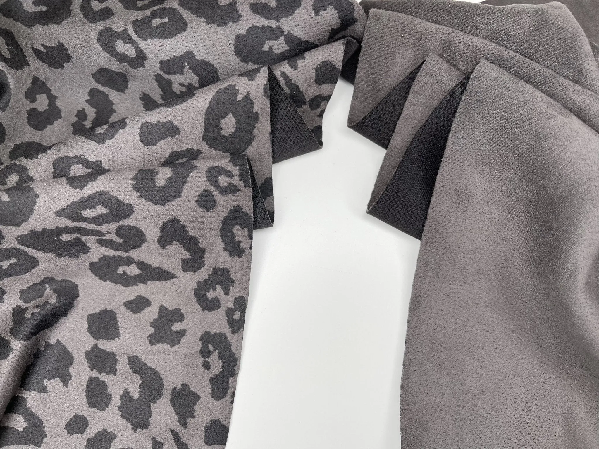 Scuba Suede Animal Print Fabric