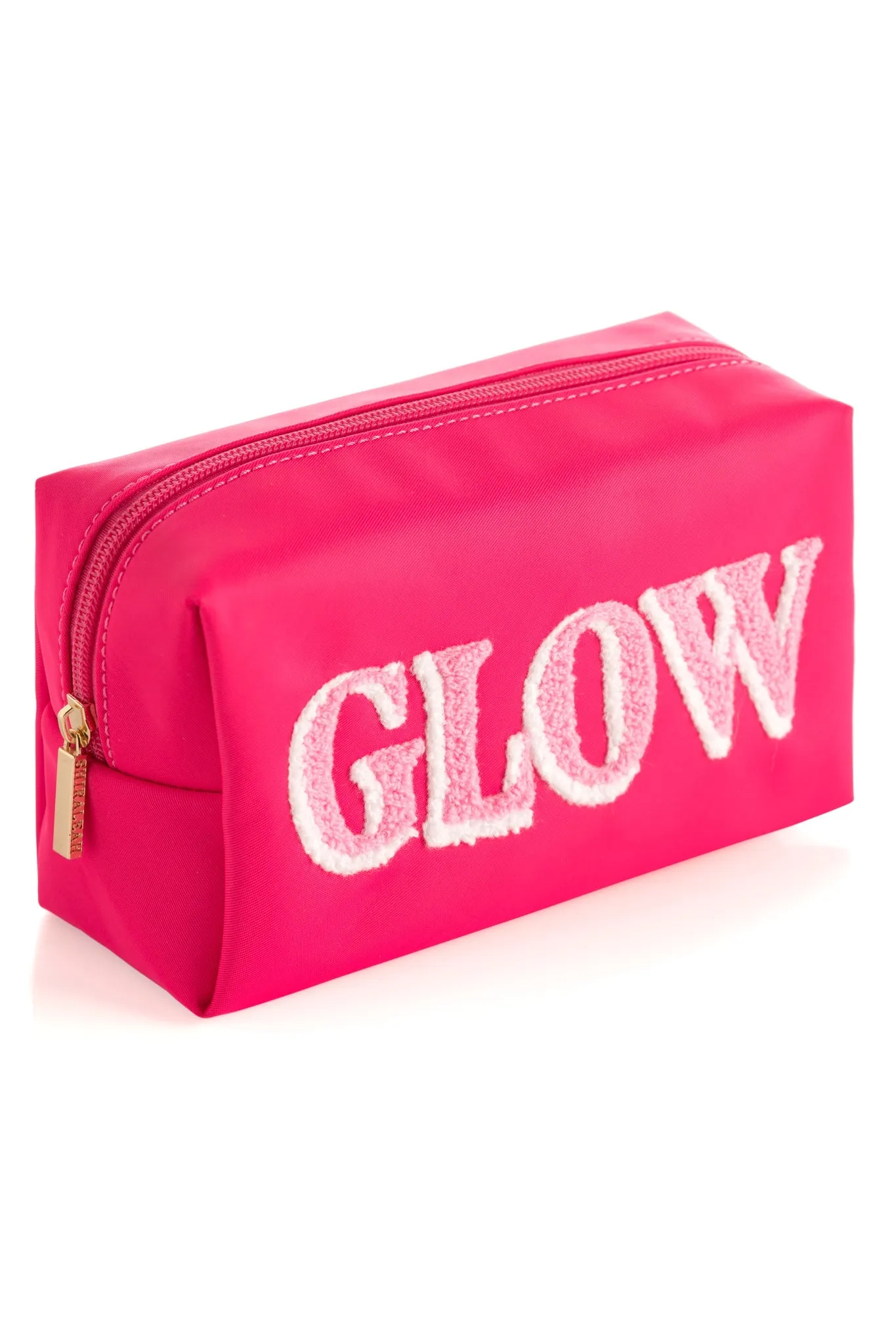 Shiraleah Joy "Glow" Zip Pouch, Pink