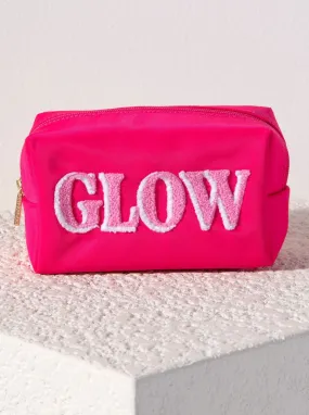 Shiraleah Joy "Glow" Zip Pouch, Pink