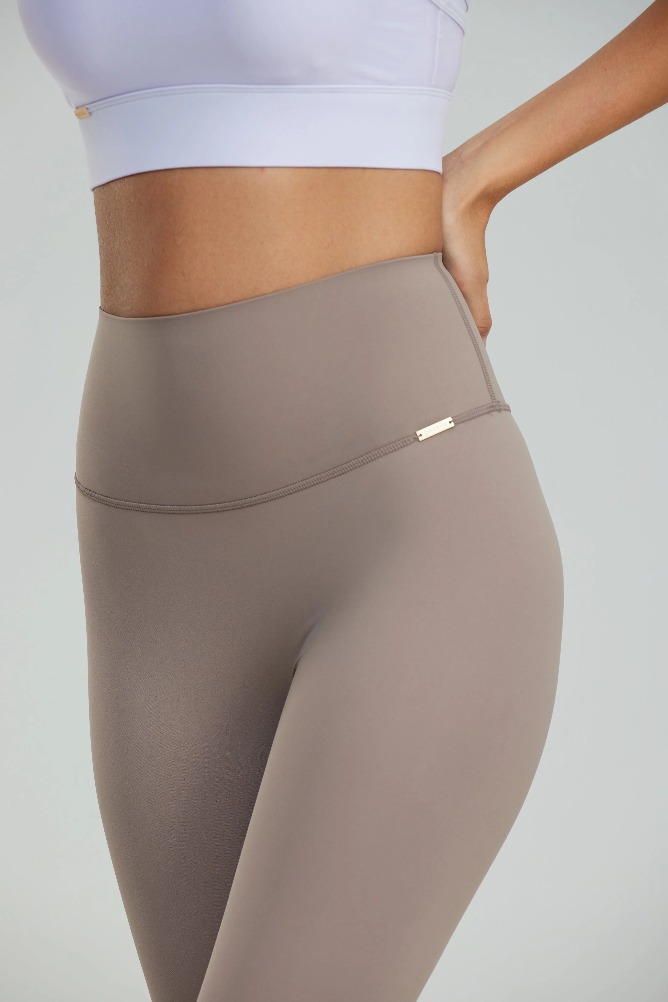 SilkySculpt Seamless Leggings - Oatmeal