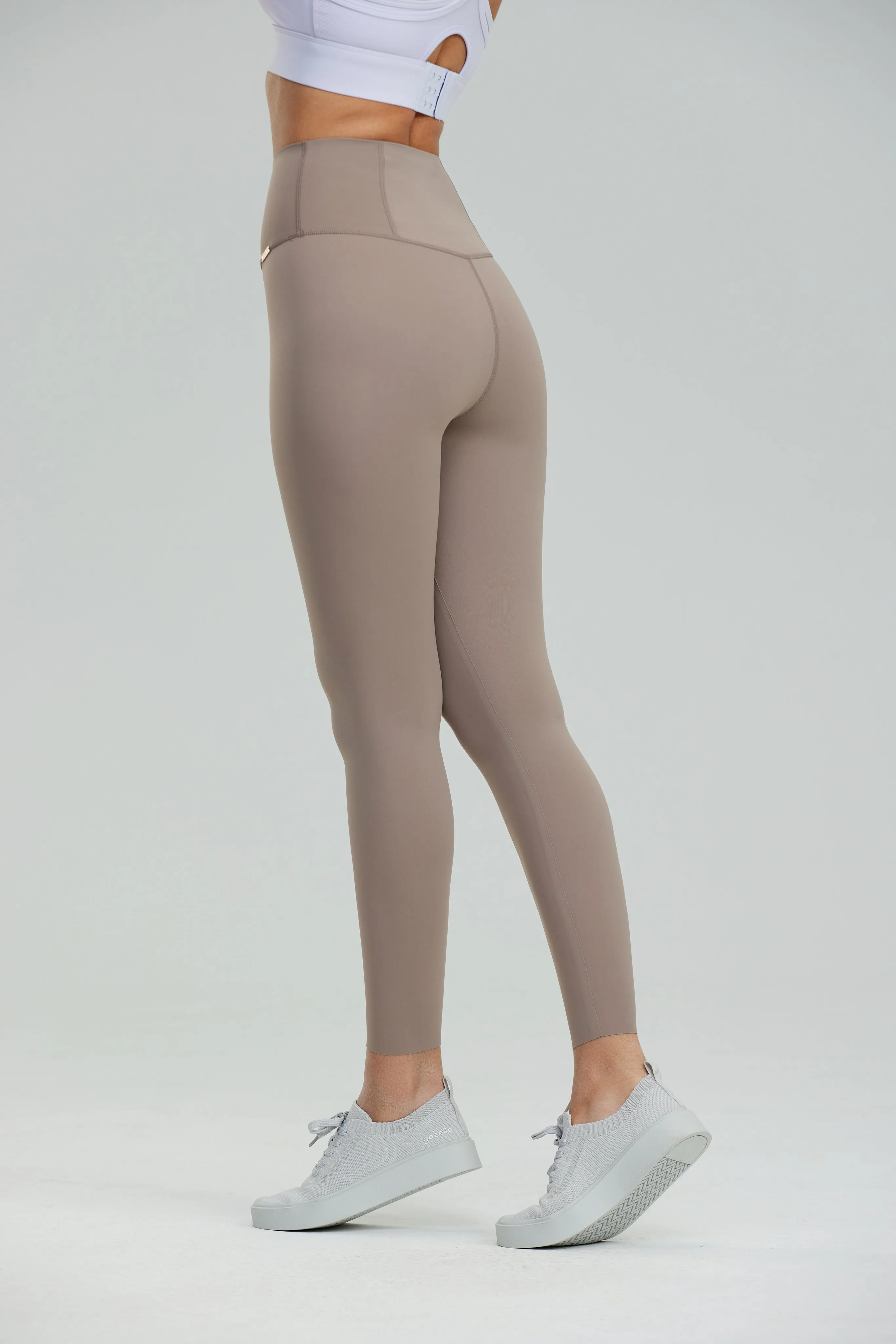 SilkySculpt Seamless Leggings - Oatmeal