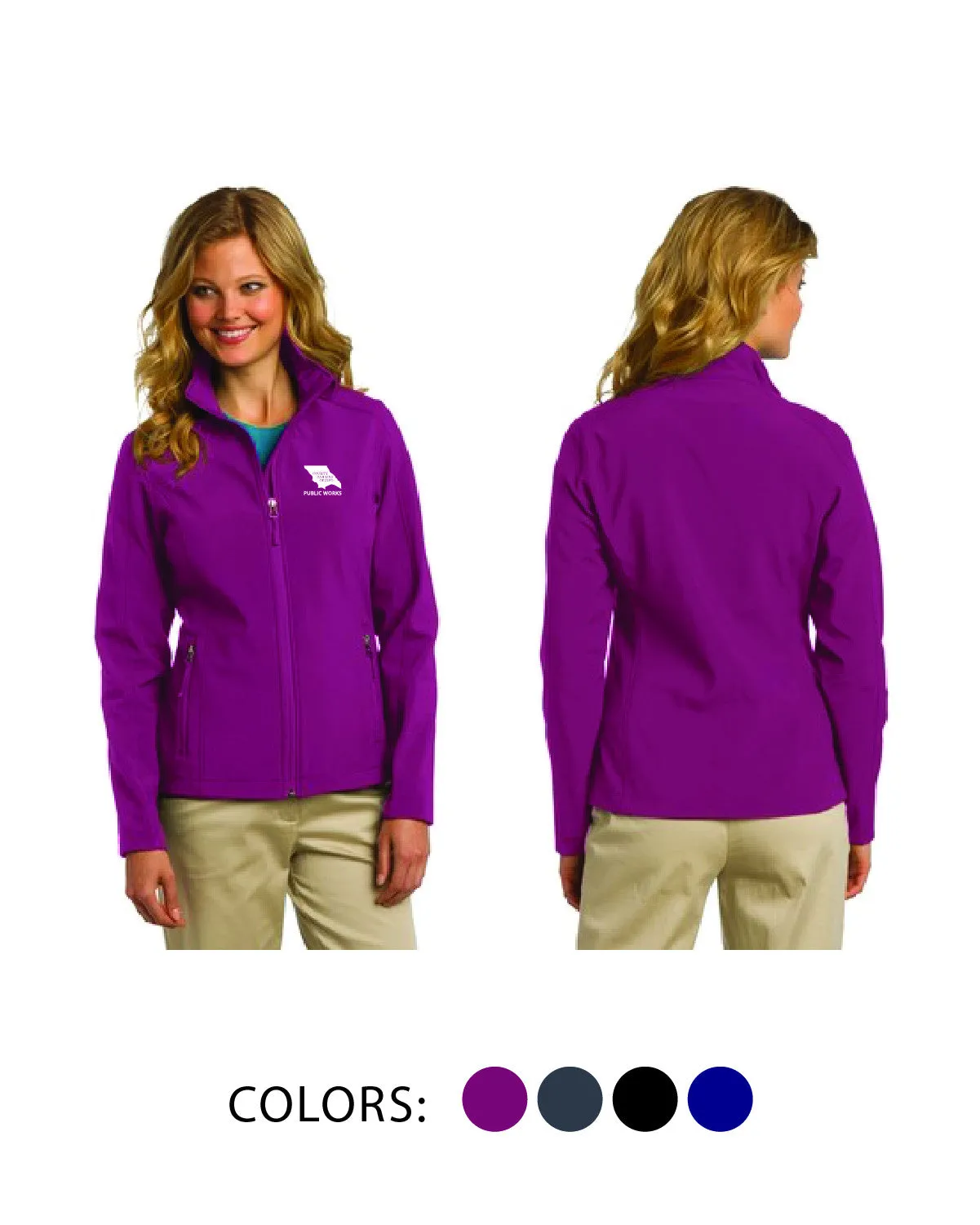 SLO Public Works - Ladies' Softshell Jacket