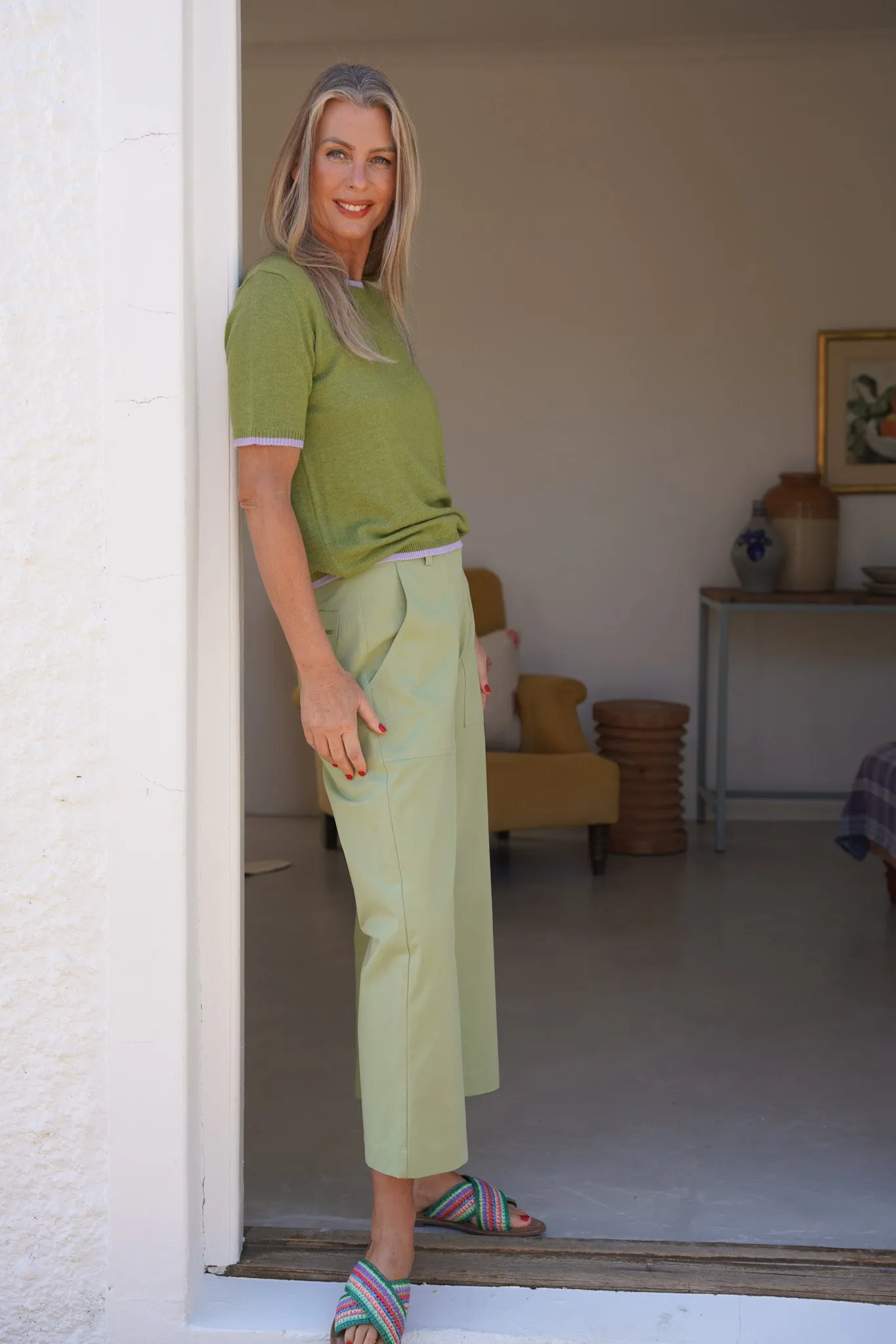 The Desray Mint Summer Pants