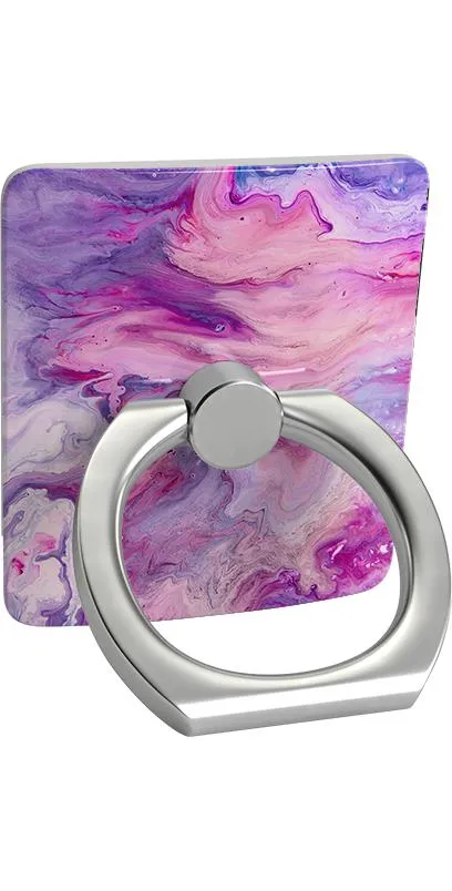 Tie Dying Over You | Purple Marble Phone Ring