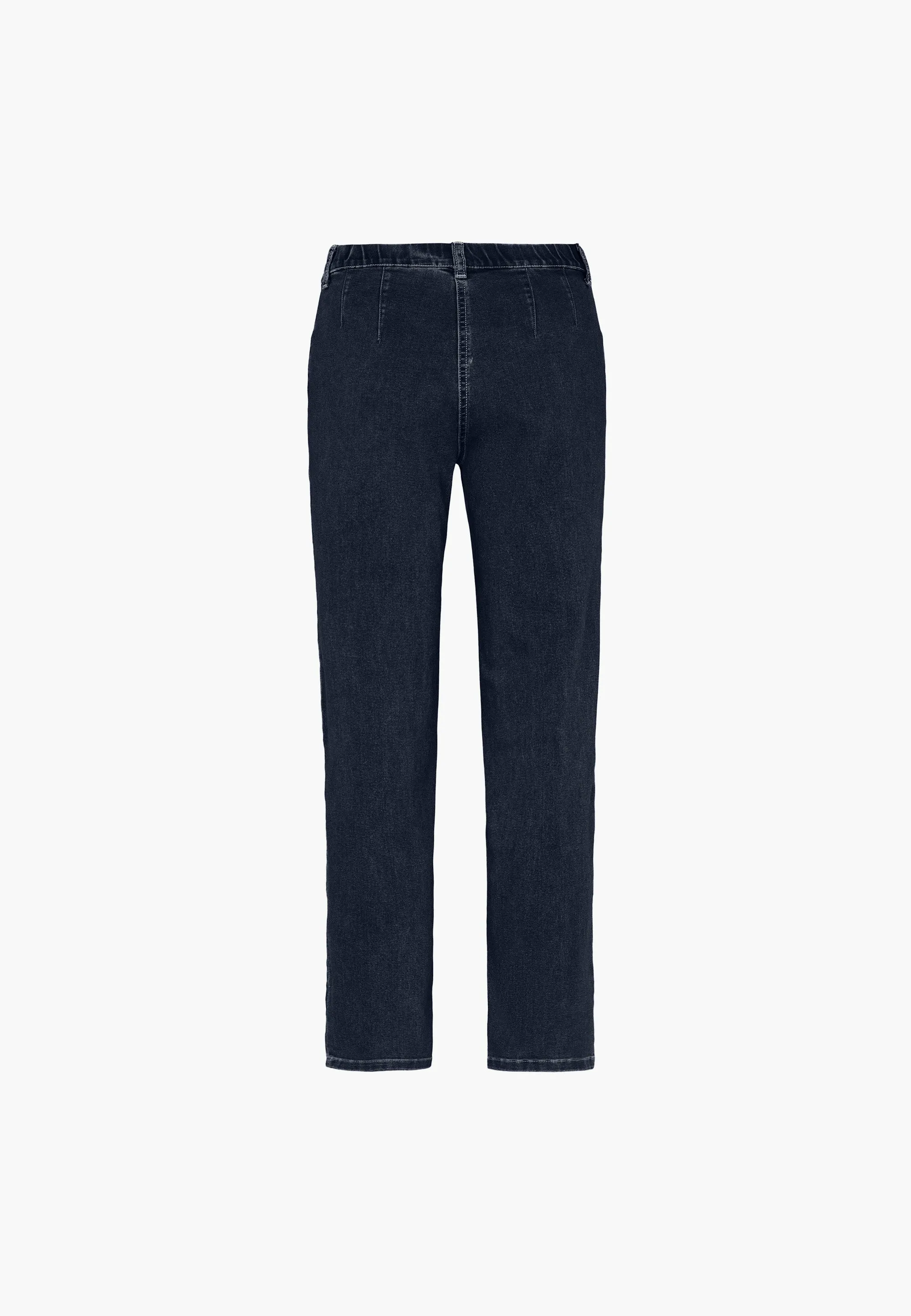 Tracy Straight - Medium Length - Dark Blue Denim