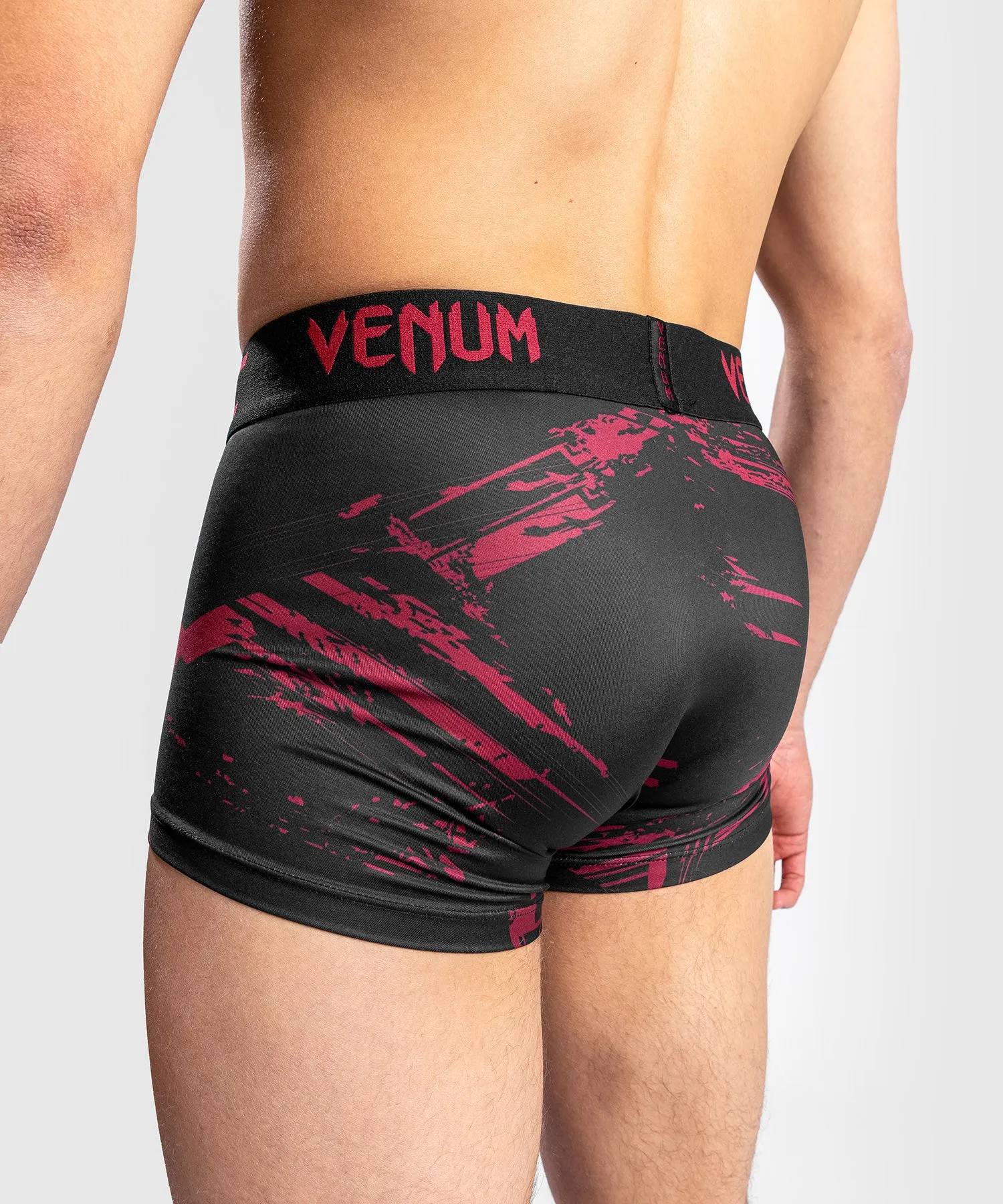 UFC Venum Authentic Fight Week 2.0 Men’s Boxer Briefs - Black/Red