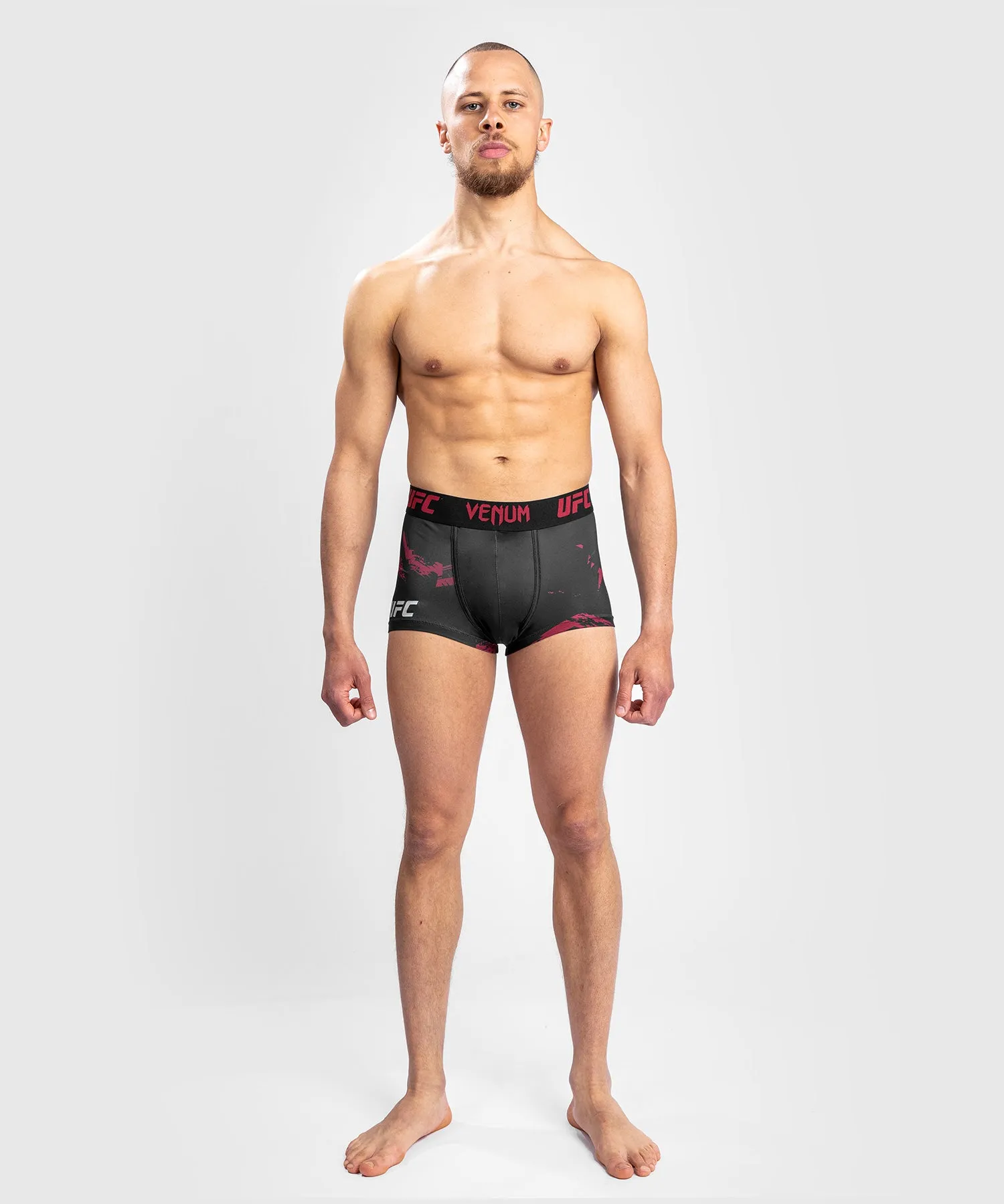 UFC Venum Authentic Fight Week 2.0 Men’s Boxer Briefs - Black/Red