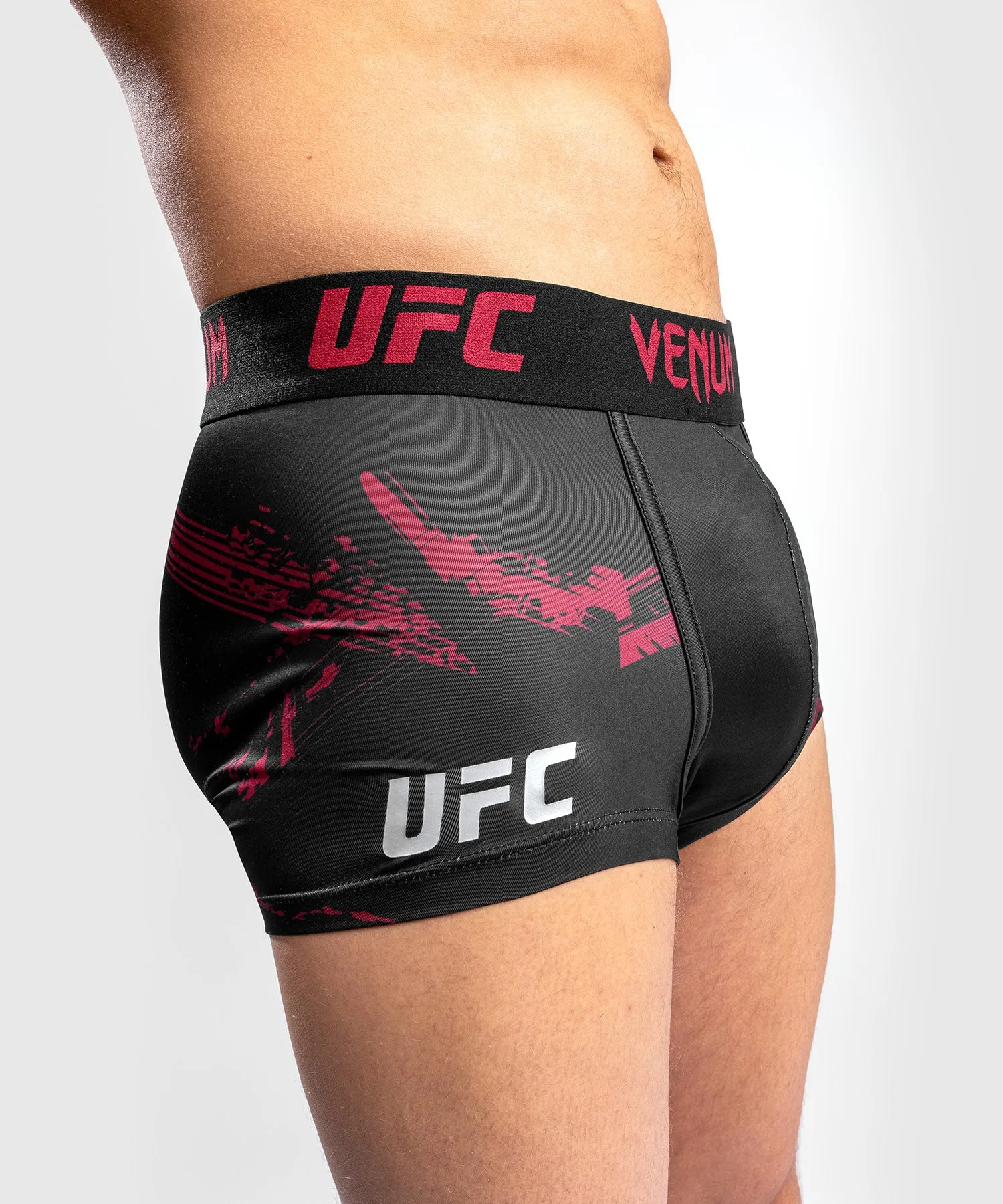 UFC Venum Authentic Fight Week 2.0 Men’s Boxer Briefs - Black/Red