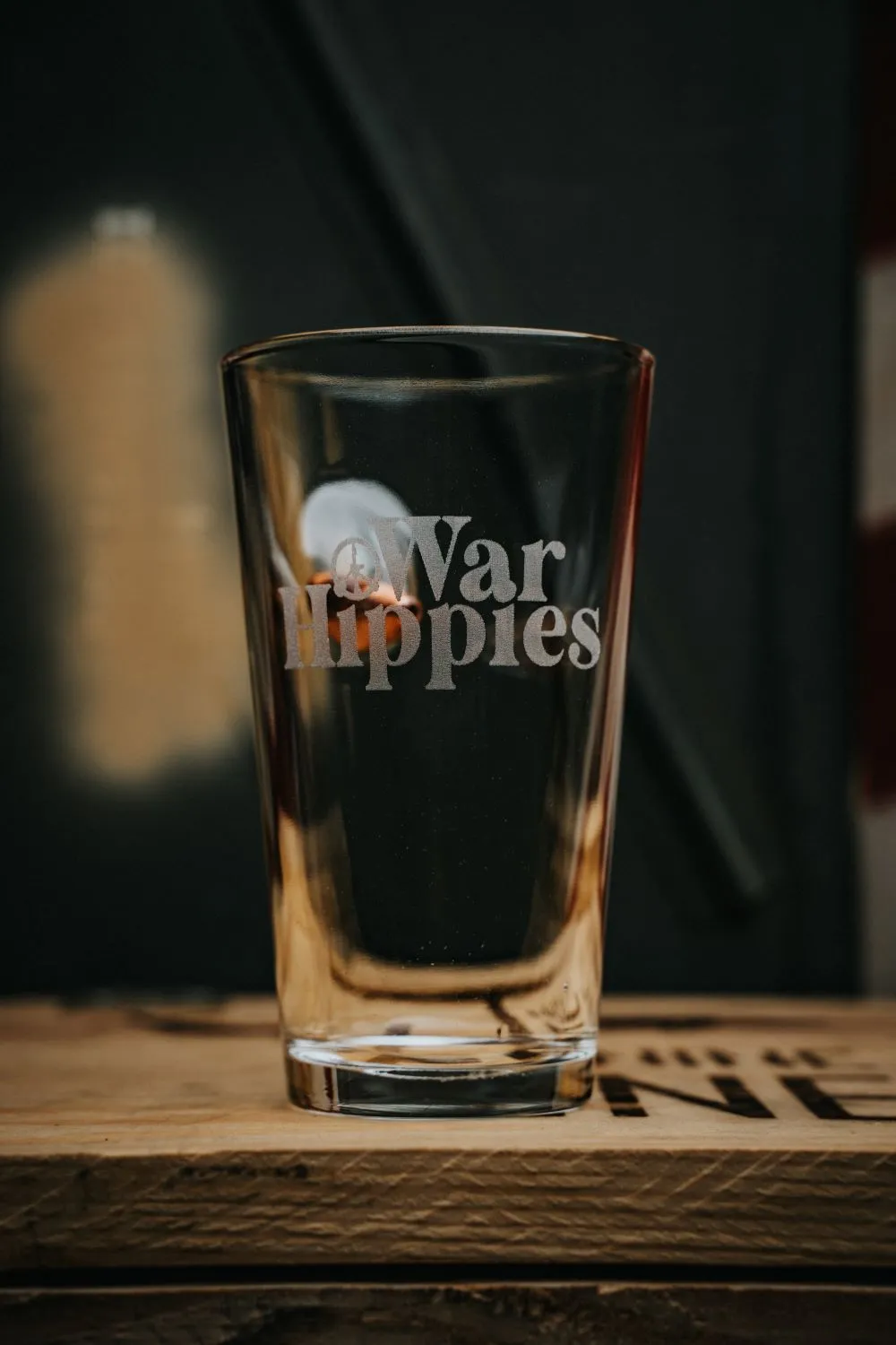 War Hippies - American Made .50 Caliber Pint Glass